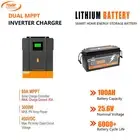 PowMr 3200W MPPT Solar Hybrid Inverter Charger Support 25.6V 100A Baterry