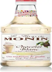 Monin White Chocolate Syrup, 700 ml
