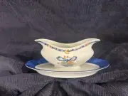 BERNARDAUD BORGHESE GRAVY BOAT SET