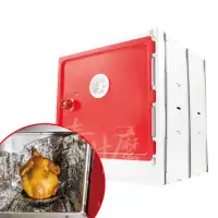 在飛比找momo購物網優惠-【Coleman】日本 CM-3343 摺疊烤箱/煙燻烤箱 