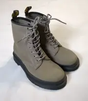 NEW Dr. Martens 1460 Airwair Boots Women's Size 7 Gray Suede