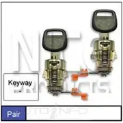Nice Door Lock Barrel - Pair, NDL55C
