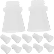 Angoily Extinguisher Parts 50pcs Fire Extinguisher Nozzles Replacement Easy Install for Home Office Use