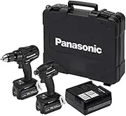 Panasonic EYC217LJ2G57 Hammer Drill Driver & Impact Driver Combo Kit 18V 5.0Ah