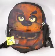 NWT Five Nights at Freddy's Full Size Backpack Book Bag Fazbear Mesh Side Pocket