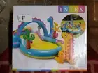 Intex Inflatable Kids Dinoland Play Center Slide Pool & Games 57135EP Water