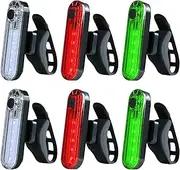 Pack of 6 LED Navigation Lights for Boats, Boat Navigation Lights, USB Navigation Light, 3 Types Flashing Mode, USB Charging Kayak Lights, Boat Tail Lights, Boat Light, Signal Lamp for Kayak,