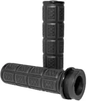 Kuryakyn 100365-2 Black Enygma Hand Grips for Harley Electronic Throttle TBW