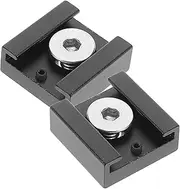 KALLORY 1Set Hot Shoe Mount Adapter Cold Shoe Extension Connector for Camera Accessories Durable Fixed Seat for Enhanced Photography Setup