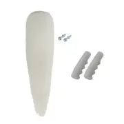OG LOWRIDER 20" BICYCLE WHITE BANANA SEAT W/SPARKLE WHITE LOWRIDER GRIPS