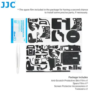 JJC SS-EOSR8 佳能相機包膜 Canon EOS R8 相機專用 3M無痕膠防刮裝飾保護貼紙