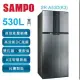 【SAMPO 聲寶 】530公升 變頻雙門冰箱 SR-A53D(K3)