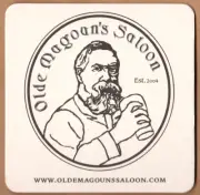Harpoon Brewery Old Magoun's Saloon Beer Coaster Boston MA