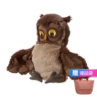 在飛比找蝦皮購物優惠-宜家國內代購全新正品瓦林尤格拉貓頭鷹兒童寶毛絨玩具玩偶木禮物