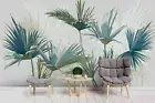 3D Fresh Leaves Wallpaper Wall Mural Self-adhesive Removeable 78