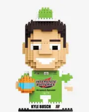 FOCO BRXLZ NASCAR #18 Kyle Busch Driver 3-D Construction Toy