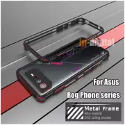 Metal Frame Phone Case for Asus ROG Phone 8 Pro 7 Ultimate 6D 6 Pro Ultra Thin