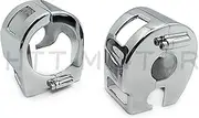 HTTMT MT265-007- Chrome Switch Housing Cover Compatible with All V-Star XVS 650 Classic and Silverado Models (Excludes Custom Models)