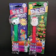 Santa Claus 2017 and Polar Bear 2011 Pez NIB