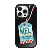 iPhone 16 Pro Mirror Case MagSafe Compatible Melbourne Travel Tag