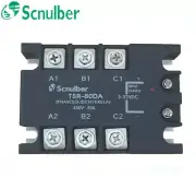 Scnulber three-phase solid state relay TSR-80DA 480VAC 80A DC control AC