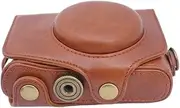 [VUVRQHQYT] Camera Bag Protective Cover With Shoulder Strap SX720 SX730 SX740 HS PU Fit For Canon Camera bags
