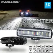 7INCH 90W LED Work Light Bar Spot Flood Offroad Fog Driving Lamp Car 4WD Truck