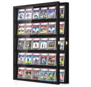 Card Display Case Baseball Card Display Case 30 Graded Sport Card Display Case