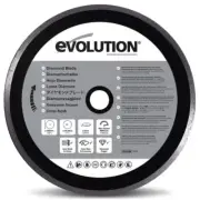 Evolution CONTINUOUS RIM DIAMOND BLADE 255mm 25.4mm Bore, 2.4mm Kerf, 6150Rpm