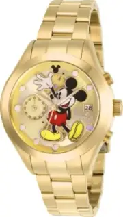 Invicta Disney Limited Edition Women's 40mm Gold Mickey Chronograph Watch 27399
