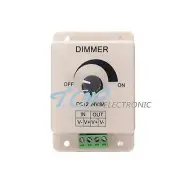 12V 8A PIR Sensor LED Strip Light Switch Dimmer Brightness Adjustable Controller