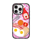 iPhone 16 Pro Impact Case MagSafe Compatible English Breakfast Phone Case