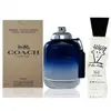 Coach Blue Eau De Toilette Spray 時尚藍調男性淡香水 100ml Tester 包裝 (原廠公司貨) 搭贈 Fido Dido 淡香水 100ml