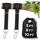 [New 2024] Tree Swing Straps Hanging Kit (Set of 2) – 8 Ft – Heavy-Duty