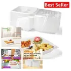 Reusable Anti-Fog Meal Prep Containers - Space-Saving 25 Pack for Easy Storage