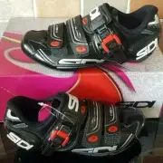 SIDI GENIUS 7 WOMAN BLACK CYCLING SHOES SIZE EUR 36 US 4 1/2 BRAND NEW IN BOX WT