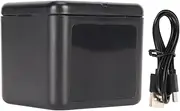 USB Camera Battery Charger Professional Efficient Triple Camera Battery Charger with Power Display for 11 10 9 Cameras Black ABS Compact Design