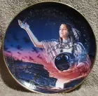 7 Royal Doulton Franklin Mint Collector Plates American Indian Maiden Series