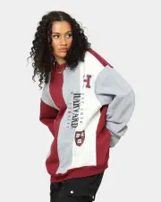 [NATIONAL COLLEGIATE ATHLETIC ASSC] National Collegiate Athletic Assc Vertical Panel Crewneck Burgundy - Size XL XL Burgundy