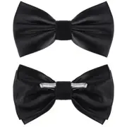 Geyoga 2 Packs Bow Ties for Men Bow Ties Boys Bow Tie Costume Bow Ties kids