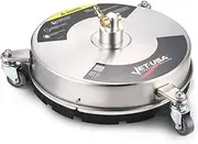 [Jet-USA] 15" Stainless Steel Pressure Washer Surface Cleaner, 1/4" Fitting
