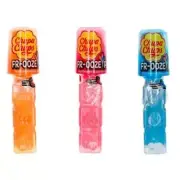 935314 6 x 26g CHUPA CHUPS FR-OOZE POP FRUIT FLAVOURED LOLLIPOP W/ CANDY GEL