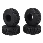 114MM 1.9" Rubber Tires Wheel Tyre For 1/10 RC Crawler Car RC4WD D90 Axial SCX10