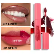 Lip Tinted Tear-off Lip Gloss Cosmetics 6 Colors Waterproof Long Lasting