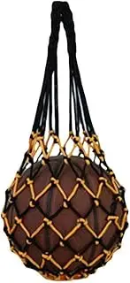 Wendy Mall Football Accessories Basketball Mesh Net Bag Single Ball Carrier for Carrying Basketball Volleyball Soccer