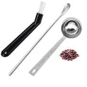Coffee Scoop Measuring Spoon Tablespoon Stainless Steel Stirring Spoon with C...