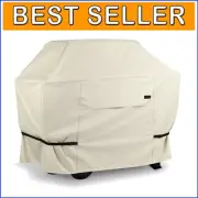 Light Tan BBQ Grill Cover 68 Inch - Tough 600D Waterproof Protection for Grills