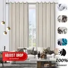 BLOCKOUT Eyelet Curtain Privacy Light Reducing Piper Panel Drape Decor 165x220cm