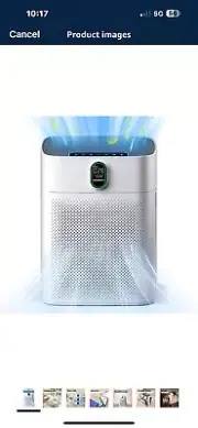 MORENTO Air Purifiers for Home Large Room up to 1076 Sq Ft PM 2.5 Air HY4866