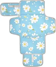 Reusable Baby Changing pad with Tissue Pocket Waterproof Pads for Baby Infant Travel Station Kit